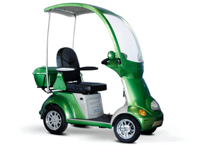 EW-54 Coupe Recreational 4-Wheel Mobility Scooter Green Front View | Wheelchair Liberty