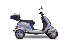 EW-75  Recreational 4-Wheel Mobility Scooter Silver Full Right View | Wheelchair Liberty