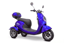 EW-Bugeye Recreational 3-Wheel Scooters Blue Front Right View | Wheelchair Liberty