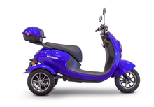 EW-Bugeye Recreational 3-Wheel Scooters Blue Full Right View | Wheelchair Liberty
