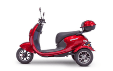 EW-Bugeye Recreational 3-Wheel Scooters Red Full Left View | Wheelchair Liberty