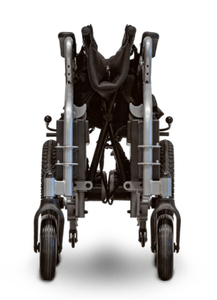 EW-M30 Electric Wheelchair by EWheels Medical - Folded Rear View Silver | Wheelchair Liberty 