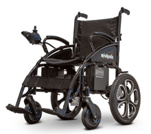 EW-M30 Electric Wheelchair by EWheels Medical - Left Side Front View Black | Wheelchair Liberty 