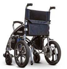 EW-M30 Electric Wheelchair by EWheels Medical - Left Side Rear View Silver | Wheelchair Liberty 