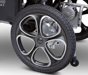 EW-M30 Electric Wheelchair by EWheels Medical - Rear Wheels | Wheelchair Liberty 