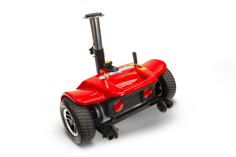 EW-M34 Travel Electric Scooter - Detached Rear Part - by EWheels Medical | Wheelchair Liberty
