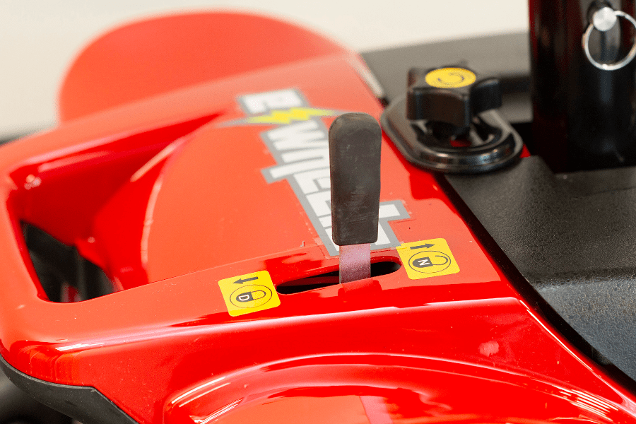 EW-M34 Travel Electric Scooter - Free Wheel Lever - by EWheels Medical | Wheelchair Liberty