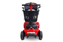 EW-M34 Travel Electric Scooter - Front View - Red - by EWheels Medical | Wheelchair Liberty