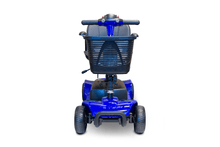 EW-M34 Travel Electric Scooter - Front View Blue - by EWheels Medical | Wheelchair Liberty