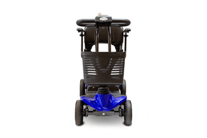 EW-M35 Lightweight Portable Scooter - Front View Blue -  by EWheels Medical | Wheelchair Liberty
