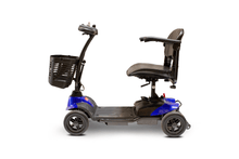 EW-M35 Lightweight Portable Scooter - Left Side View - Blue -  by EWheels Medical | Wheelchair Liberty
