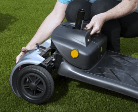 Easy To Dismantle -EW-M39 Portable Scooter by EWheels Medical | Wheelchair Liberty