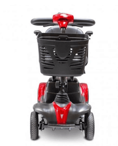 Front View Red - EW-M39 Portable Scooter by EWheels Medical | Wheelchair Liberty