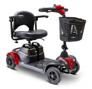 Red Right Side - EW-M39 Portable Scooter by EWheels Medical | Wheelchair Liberty