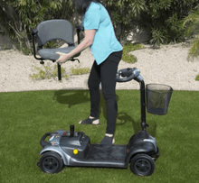 Seat Disassemble -EW-M39 Portable Scooter by EWheels Medical | Wheelchair Liberty