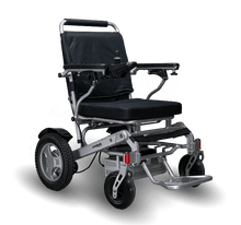 Left Side Silver - EW-M45 Power Wheelchair by EWheels Medical | Wheelchair Liberty