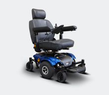 Blue Right Side EW M48 Power Wheelchair by EWheels Medical | Wheelchair Liberty