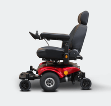 Left Side Red  - EW M48 Power Wheelchair by EWheels Medical | Wheelchair Liberty