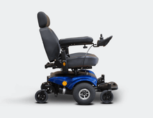 Right Side Blue - EW M48 Power Wheelchair by EWheels Medical | Wheelchair Liberty