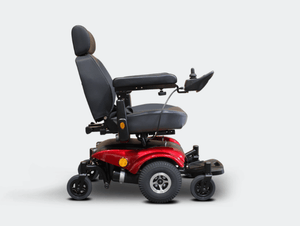 Right Side Red -  - EW M48 Power Wheelchair by EWheels Medical | Wheelchair Liberty