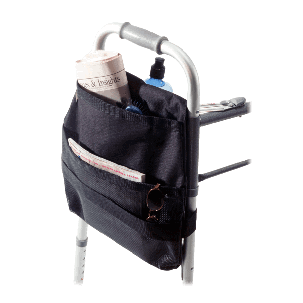 EZ-ACCESSORIES Walker Carry-on Pouch Side Mount | Wheelchair Liberty