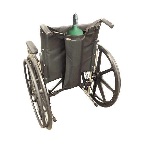EZ-ACCESSORIES Wheelchair Oxygen Carrier Single Tank  | Wheelchair Liberty