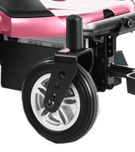 EZ-GO Deluxe Portable Power Wheelchair - Front Wheels - by Merits | Wheelchair Liberty