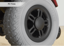 EZ-GO Lightweight Portable Power Wheelchair P321 - Polyurethane Tires - by Merits | Wheelchair Liberty