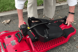 Easy To Fold Design - Echo Folding Electric Scooter by Shoprider | Wheelchair Liberty