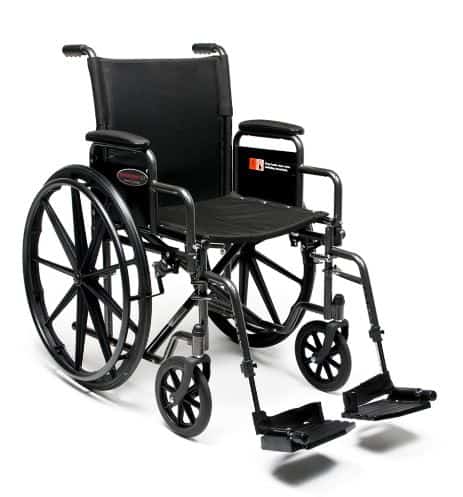 Everest & Jennings Advantage LX Standard Wheelchair by Graham