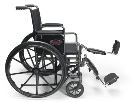 Everest & Jennings Advantage LX Standard Wheelchair by Graham