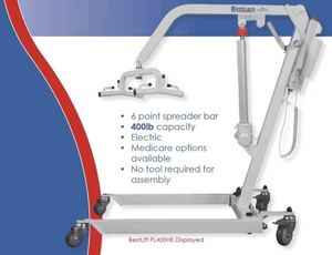 Features - The BestLift™ PL400HE| ELECTRIC PATIENT LIFT by Best Care LLC | Wheelchair Liberty