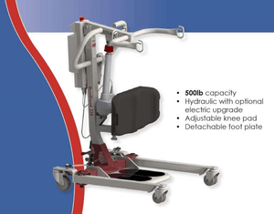 Features - The BestStand ™ SA228 SA228H | SIT TO STAND HYDRAULIC & ELECTRIC LIFT by Best Care LLC | Wheelchair Liberty
