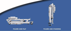 Folded Positions - The BestLift™ PL400EF | FULL BODY ELECTRIC FOLDABLE PATIENT LIFT by Best Care LLC | Wheelchair Liberty