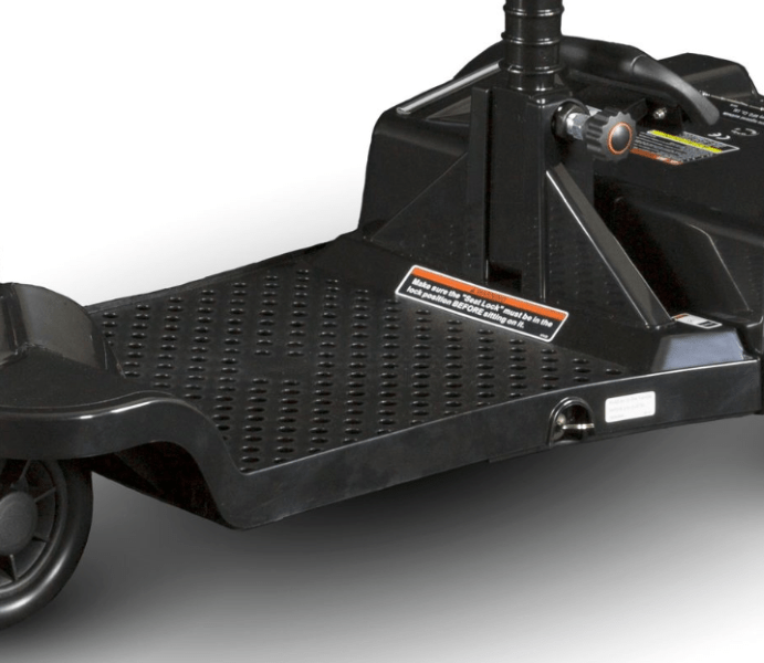Foot Area - Echo Folding Electric Scooter by Shoprider | Wheelchair Liberty