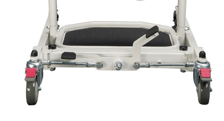 Foot Pedal and Lockable Back Caster - Protekt® Dash - Standing Transfer Aid - 32500 - By Proactive Medical | Wheelchair Liberty