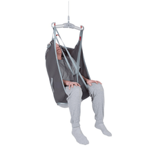 Front View Polyester - HighBack Universal Slings By Handicare From Wheelchair Liberty