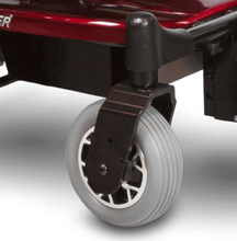 Front Wheels - Jimmie Portable Power Wheelchair by Shoprider | Wheelchair Liberty
