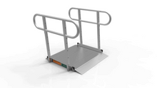 GATEWAY 3G Portable Solid Surface Entry Ramps - 3ft With Rails | Wheelchair Liberty