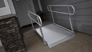 GATEWAY 3G Portable Solid Surface Entry Ramps - On Doorway | Wheelchair Liberty