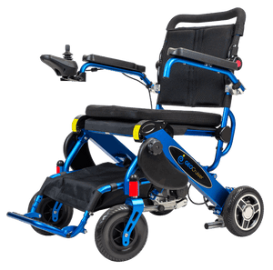 Geo-Cruiser DX Blue (Angled) - Pathway Mobility Geo Cruiser™ By Explorer Mobility | Wheelchair Liberty 