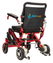Geo Cruiser™ DX Red (Back Angled) - Pathway Mobility Geo Cruiser™ By Explorer Mobility | Wheelchair Liberty  