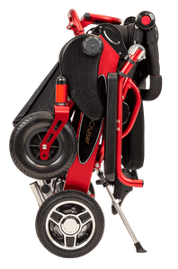 Geo Cruiser™ DX Red (Folded) - Pathway Mobility Geo Cruiser™ By Explorer Mobility | Wheelchair Liberty 