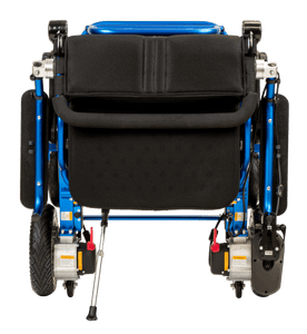 Geo Cruiser™ EX Blue (Back Folded) - Pathway Mobility Geo Cruiser™ By Explorer Mobility | Wheelchair Liberty 