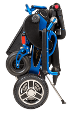 Geo Cruiser™ EX Blue (Folded) - Pathway Mobility Geo Cruiser™ By Explorer Mobility | Wheelchair Liberty 