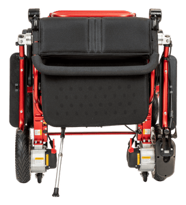 Geo Cruiser™ EX Red  Folded ( Back) - Pathway Mobility Geo Cruiser™ By Explorer Mobility | Wheelchair Liberty 