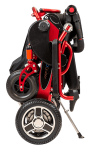 Geo Cruiser™ Ex Red (Folded) - Pathway Mobility Geo Cruiser™ By Explorer Mobility | Wheelchair Liberty 