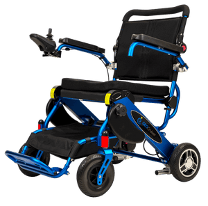 Geo Cruiser™ LX Blue (Angled) - Pathway Mobility Geo Cruiser™ By Explorer Mobility | Wheelchair Liberty 