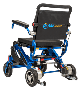 Geo Cruiser™ LX Blue (Back Angled) - Pathway Mobility Geo Cruiser™ By Explorer Mobility | Wheelchair Liberty 