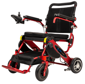 Geo Cruiser™ LX Red (Angled) - Pathway Mobility Geo Cruiser™ By Explorer Mobility | Wheelchair Liberty 